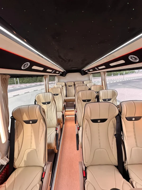Rent Mercedes Sprinter With Driver Dubai and Abu Dhabi | Luxury Van Hire | Car with Driver