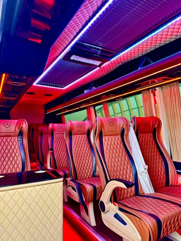 Rent Mercedes Sprinter With Driver Dubai and Abu Dhabi | Luxury Van Hire | Car with Driver