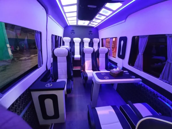 Rent Mercedes Sprinter With Driver Dubai and Abu Dhabi | Luxury Van Hire | Car with Driver