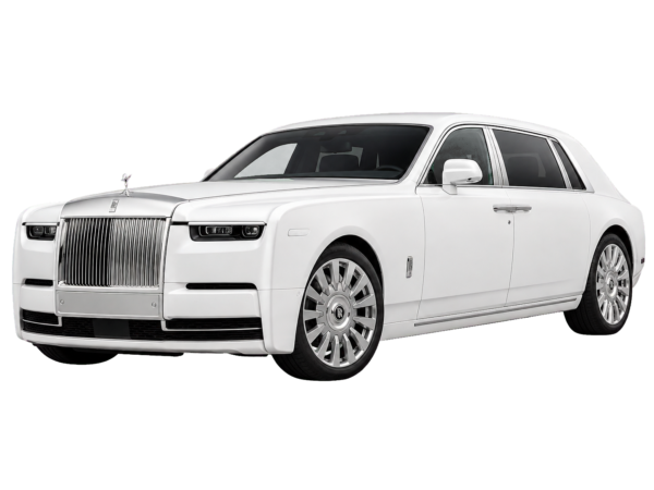 White Rolls-Royce Phantom luxury chauffeur car in Dubai