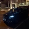 Executive Luxury Van – SSM Chauffeurs UAE Black executive luxury van outside a hotel at night