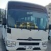 Luxury Coach Bus Exterior – SSM Chauffeurs Luxury coach bus front exterior view